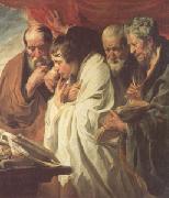 Jacob Jordaens The Four Evangelists (mk05) oil painting